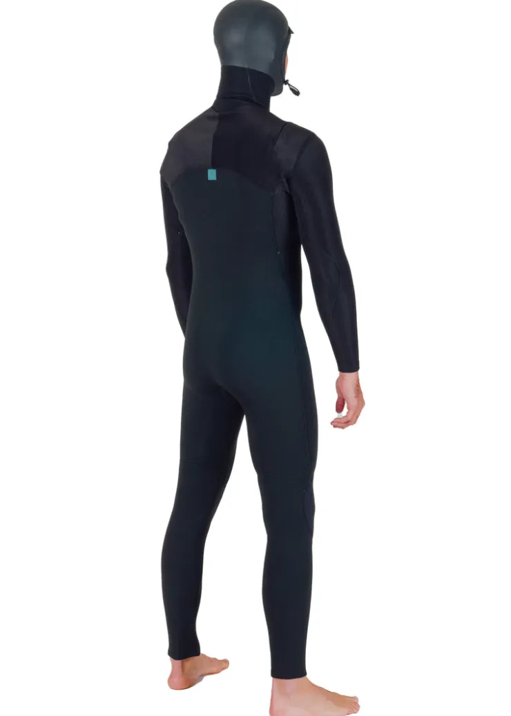 New Seas 4-3 Hooded U-Zip Wetsuit-Vissla Shop