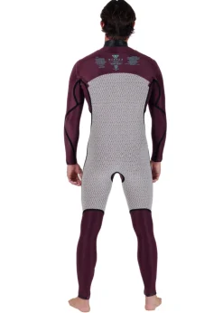 New Seas 4-3 U - Zip Wetsuit-Vissla New
