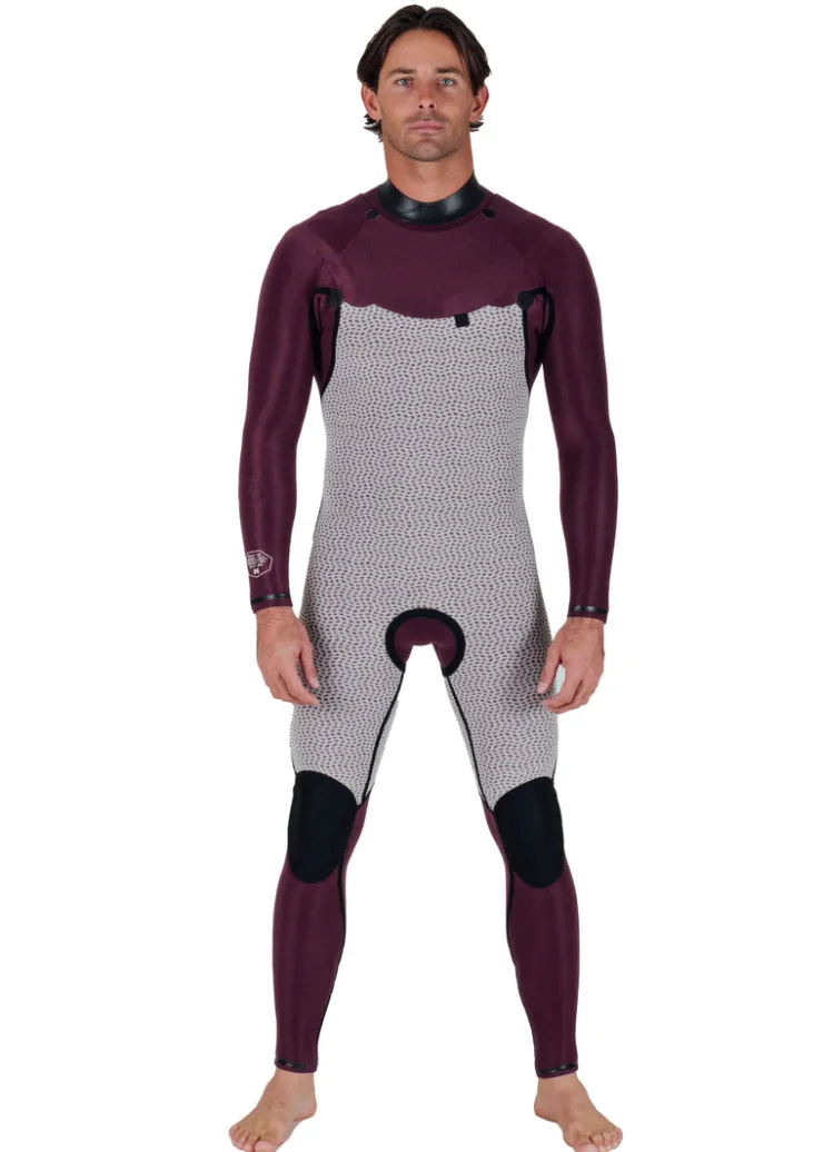 New Seas 3-2 U-Zip Wetsuit-Vissla Best Sale