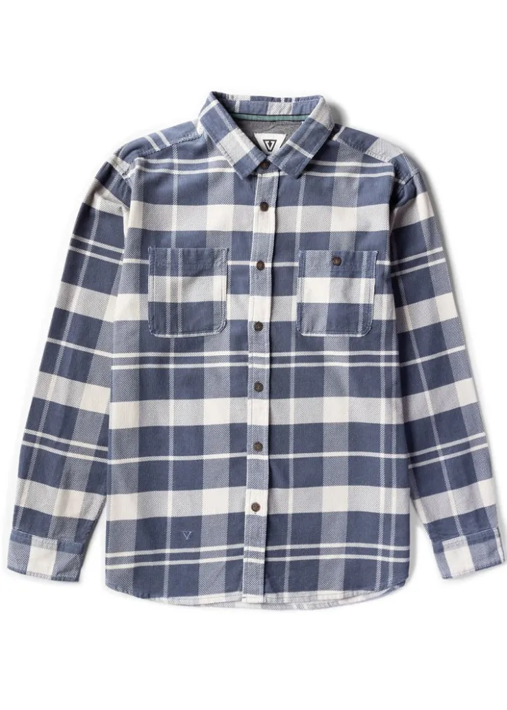 Rails Cord Long Sleeve Shirt-Vissla Hot