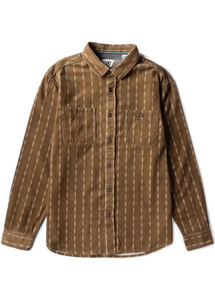 Rails Cord Long Sleeve Shirt-Vissla Discount