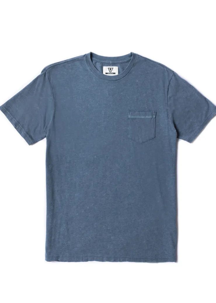 Solid Sets Cosmic Wash Short Sleeve Pocket Tee-Vissla Discount