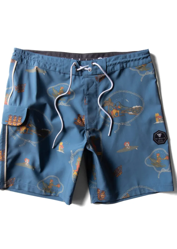 Soren Wavy West 17" Boys Boardshort-Vissla Store