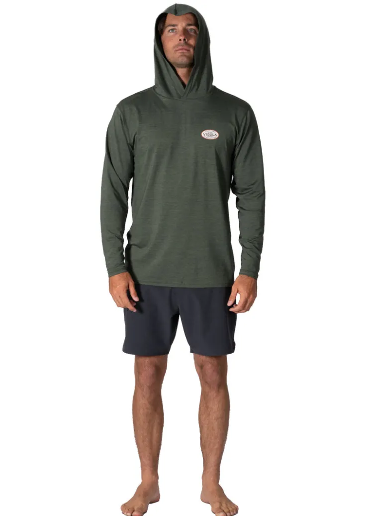 Twisted Eco Hooded Long Sleeve Sun Shirt-Vissla Best