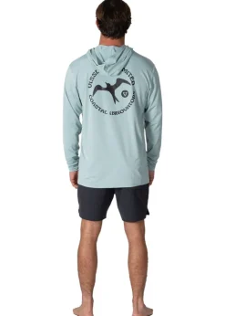 Twisted Eco Hooded Long Sleeve Sun Shirt-Vissla Online