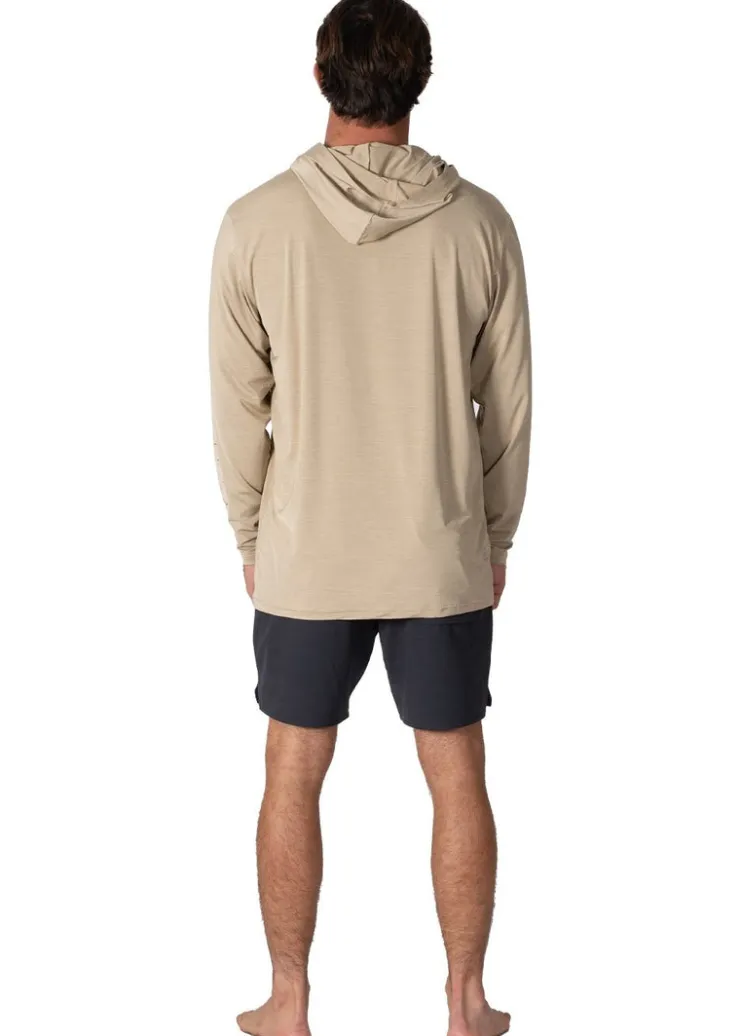 Twisted Eco Hooded Long Sleeve Sun Shirt-Vissla Online