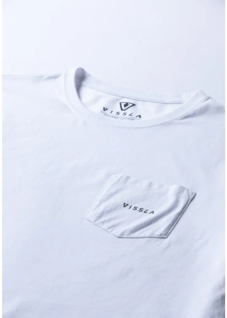 Vintage Premium Organic Pocket Tee-Vissla New