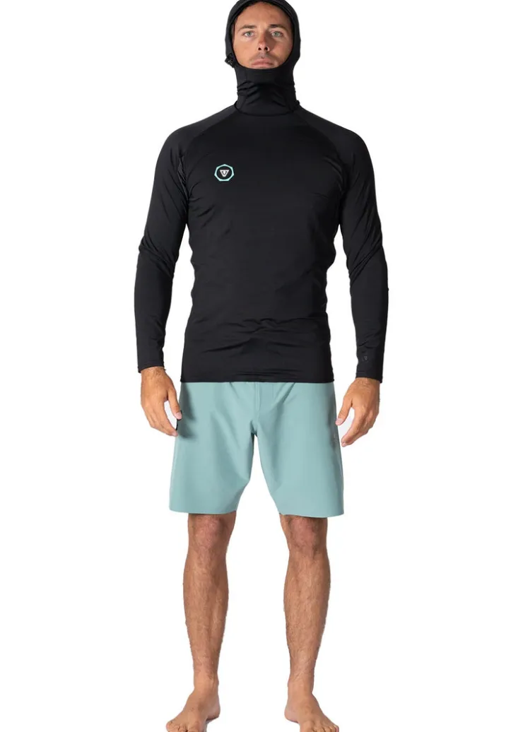 Warm Seas Eco Hooded Long Sleeve Rash Guard-Vissla Online